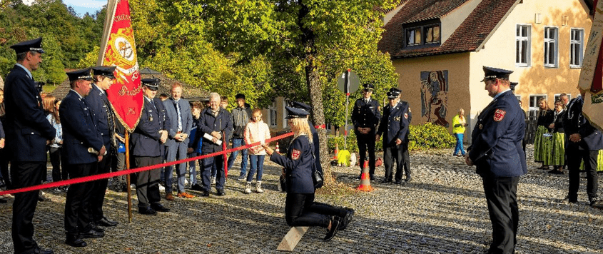 Paten- und Schirmherrnbitten der FFW Etsdorf in Freudenberg